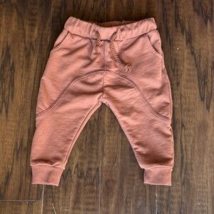 Rylee + Cru Terracotta Kids Joggers